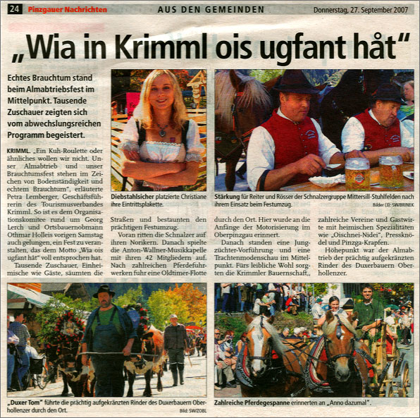 Almabtrieb-Krimmel