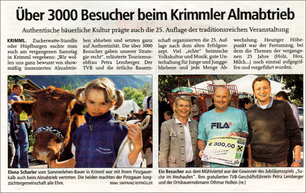 Krimmler-Almabtrieb